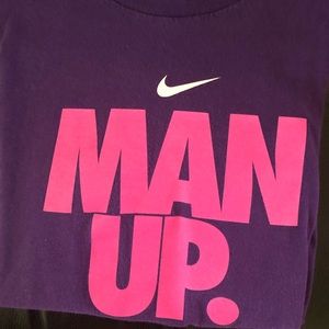Nike Slim Fit “Man Up” shirt